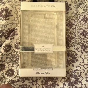 Clear Phone case still in package iPhone 6/6s